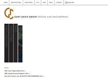 Tablet Screenshot of garydavisgroup.com